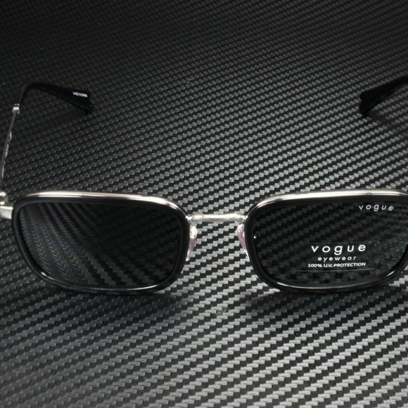 Vogue Women\'s Silver and Dark Grey Sunglasses!